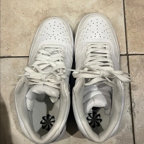 Nike court visions White and Black High-Tops - Picture 4 of 7